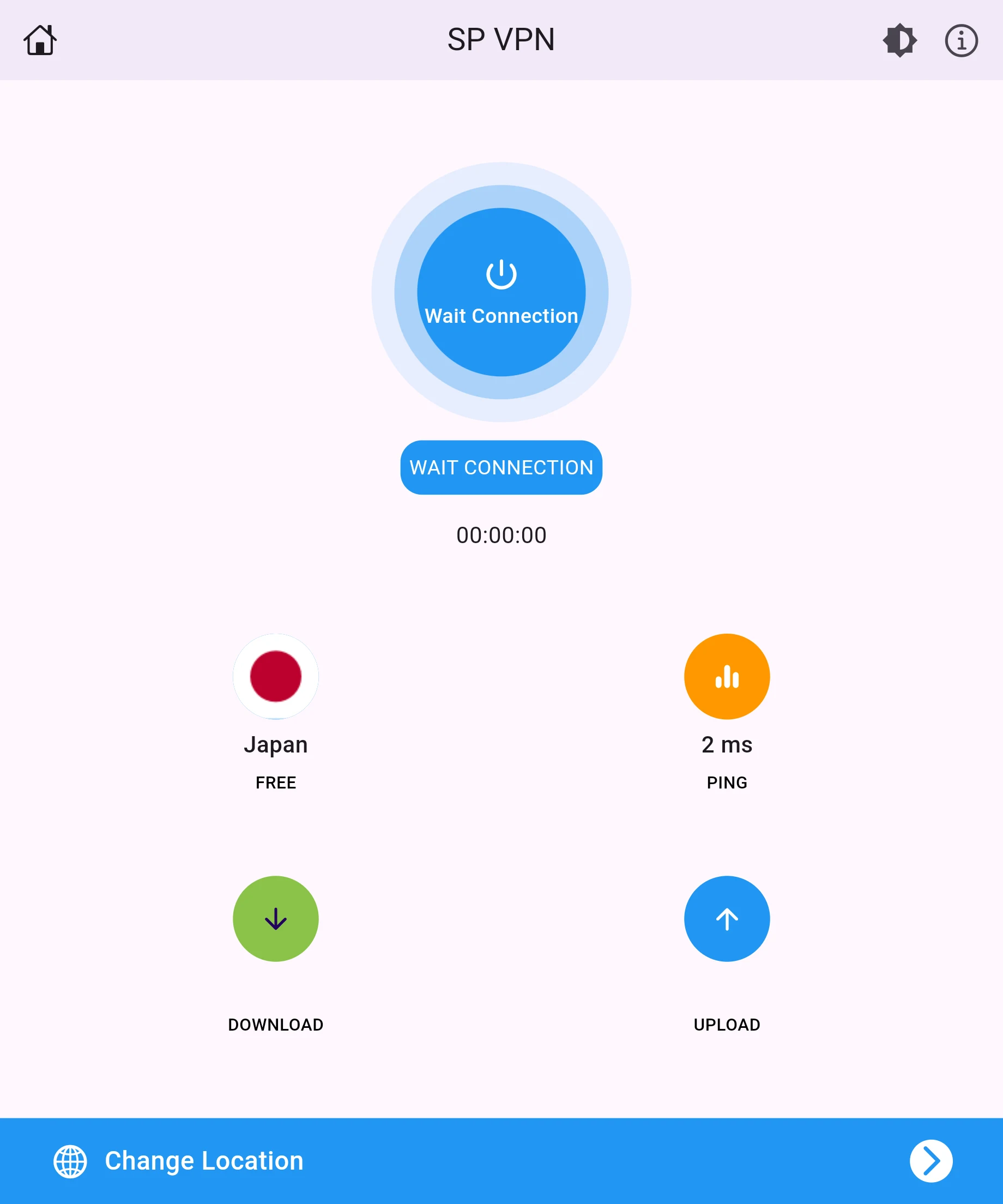 SP VPN screenshot
