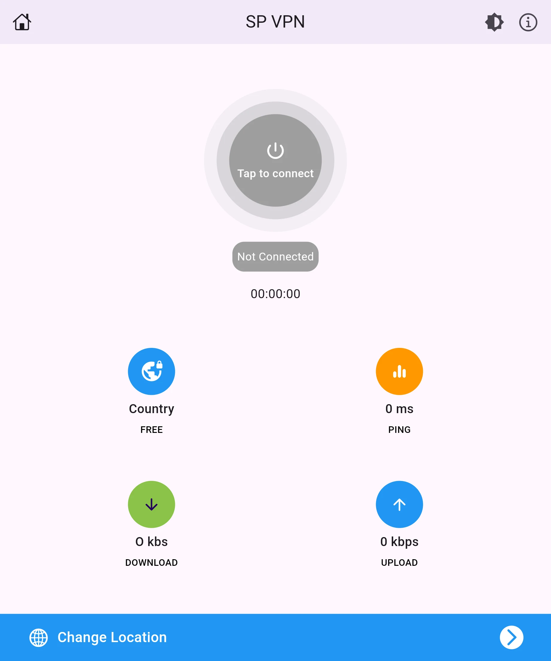 SP VPN screenshot